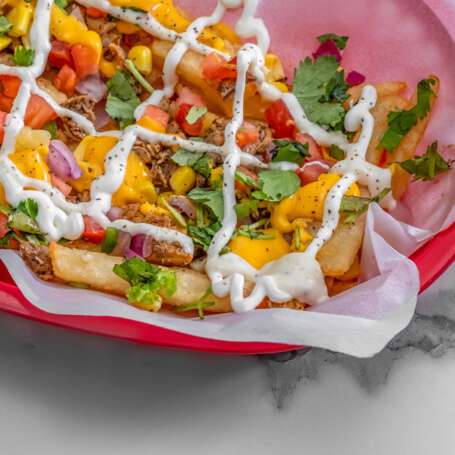 Mexican style loaded friez