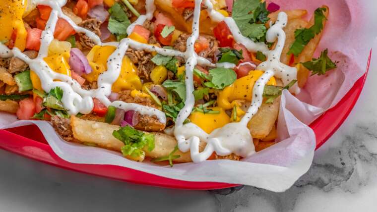 Mexican style loaded friez