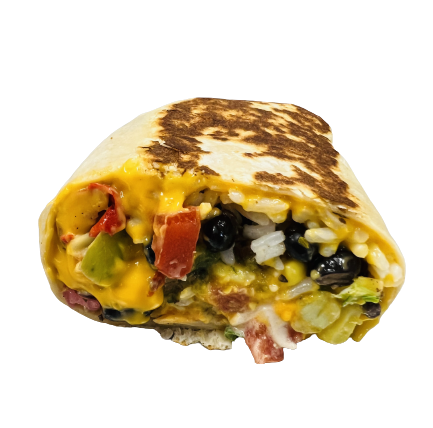 Ooey Gooey Cheesy Burrito