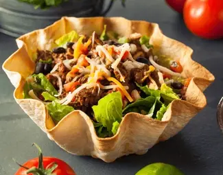 Ooey Gooey Cheesy Taco Saladz